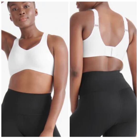 KNIX Catalyst Sports Bra Triple White Women's Size 7 - Picture 1 of 10